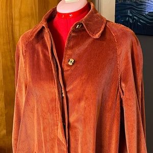 Christy Dawn Leona Trench Dusty Rose Corduroy S